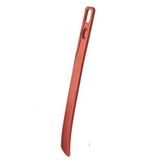 Promosyonca Uzun Saplı Ayakkabı Çekeceği 37 cm, Plastik Ayakkabı Giyme Aparatı, Pratik Ayakkabı Çekecek, Kırmızı