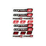 PROMOT BİSİKLET STİCKER CORELLİ BİSİKLET KADRO STİCKER SETİ 03