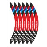 PROMOT JANT ŞERİDİ HONDA DİO M POWER KIRMIZI RENK