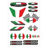 PROMOT MOTOSİKLET SPONSOR STİCKER GRENAJ KASK VB. KAPLAMA STİCKER ETİKET MD:30