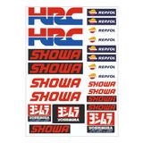 PROMOT MOTOSİKLET STİCKER REPSOL HRC HONDA KARIŞIK MOTOSİKLET MARKA STİCKER HRC ETİKET KAPLAMA 2