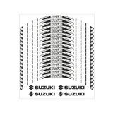 PROMOT SUZUKI MOTOSİKLET JANT ŞERİDİ STİCKER SUZUKİ JANT KAPLAMA BEYAZ RENK