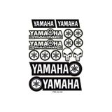 Promot Yamaha Motosiklet Sticker Seti Çoklu Sticker 01