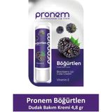 Pronem Dudak Bakım Kremi Böğürtlen 4,8 gr - Beyaz