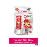 Pronem Kids Dudak Bakım Kremi Kız Çilek 4,8Gr