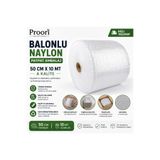 Proori 50 Cm X 10 Mt A Kalite Özel Ebat Balonlu Eşya Koruma Naylon Balonlu Patpat -ambalaj Pıtpıt