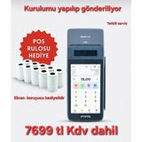 Propay YazarkasaPos P1000 ECR Android 4G ve Wi-Fi (Mali kaydı yapılıp kargoya verilir) - Lacivert