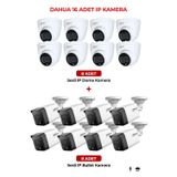 Prope DAHUA IPC-HFW1230TC-SA 16 Adet Ip Kamera Paket