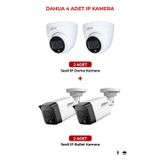 Prope DAHUA IPC-HFW1230TC-SA 4 Adet Ip Kamera Paket