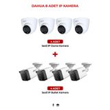 Prope DAHUA IPC-HFW1230TC-SA 8 Adet Ip Kamera Paket