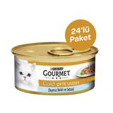 Proplan Gold Okyanus Baligi ve Sebzeli 24 Adet Kedi Konservesi