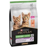 Proplan Sterilised Kitten Somonlu Kısır Yavru 3 kg Kedi Maması