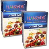 Propolisli - C Vitaminli - Kara Mürverli Atom Çayı Kış Çayı 150 gr x 2 Adet