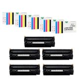 Proprint 36A CB436A HP Laserjet P1505 5 Adet Muadil Toner
