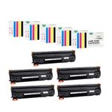 Proprint M125RNW M127FN 83X CF283X 5 Adet Muadil Toner