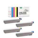 Proprint Oki MC760 MC770DNFAX Cmyk Muadil Toner Set