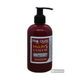 PROQURE Amonyaksız Saç Boyası, Kokusuz Subazlı Yarı Kalıcı Biber Kırmızı 250 ml (AÇICI SETLİ)