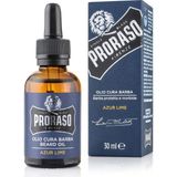 Proraso Beard Oil / Sakal Bakım Yağı Azure Lime, 30 ml / Yumuşatıcı Etki, Sakalı Korur, Kalın Sakallar Için Ideal, Narenciye ve Misk Kokusu, Italya'da Üretilmiştir