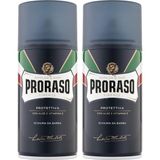 Proraso Tıraş Köpüğü - Aloe ve E Vitamin (2 Paketi) - 1 Adet - 000-Siyah