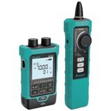 Pro's Kit Proskit MT-7625 FİBEROPTİK+RJ45 Şarjlı Kablo Test Cihazı Kit 15MV Çıkış