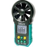 Pro's Kit Ten,proskit MT-4615 Dijital Anemometre Rüzgar Hız ve Hava Debi Ölçer LCD Ekranlı - Açık Yeşil