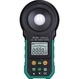 Pro's Kit Ten,proskit MT-4617LED Dijital Lüksmetre Işık Şiddeti Ölçer 200000 Lux Profesyonel Lux Meter - Açık Yeşil