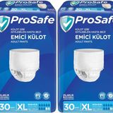 Prosafe 2 Paket 30'lu XL-Extra Large Emici Külot Hasta Bezi