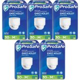 Prosafe 5 Paket 30'lu Orta-Medium Emici Külot Hasta Bezi