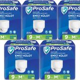 Prosafe 5 Paket 9'lu Orta-Medium Emici Külot Hasta Bezi