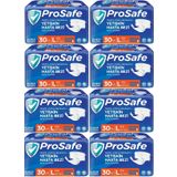 Prosafe 8 Paket 30'lu L-Büyük Boy Bel Bantlı Tekstil Yüzey Yetişkin Hasta Bezi