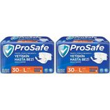 Prosafe Belbantlı Large Büyük Boy Hasta Bezi 60 Adet 2X30 Paket L