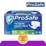 Prosafe Belbantlı M 120 Adet Hasta Bezi