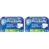 Prosafe Belbantlı Medium Büyük Boy Hasta Bezi 60 Adet 2X30 Paket M