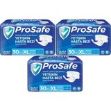 Prosafe Belbantlı Tekstil Yüzey XL 90 Adet Yetişkin Hasta Bezi
