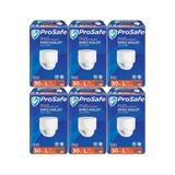 ProSafe Emici Külot Hasta Bezi, Büyük-Large Beden, 180 Adet (6 Paket x 30)