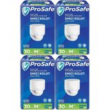 ProSafe Emici Külot Hasta Bezi, Orta-Medium Beden, 120 Adet (4'lü Paket)