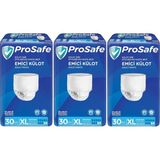 Prosafe Emici Külot Hasta Bezi Xl-Extra Large 90 Adet (3pk*30) - Beyaz