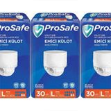 Prosafe Emici Külot L 3×30'lu Hasta Bezi