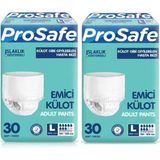 Prosafe Emici Külot Yetişkin Külotlu Hasta Bezi Büyük Boy 30’lu 2 Paket