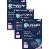Prosafe Gece Külodu 2 Li Yoğun Regl Dönemine Özel x 3 Paket Gece Kullanım için Süper Emici