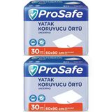 Prosafe Hasta Alt Açma Yatak Koruyucu Örtü 60X90cm 60 Adet (2Pkx30)