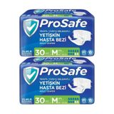 ProSafe Hasta Bezi Yetişkin Bel Bantlı Tekstil Yüzey M, Orta Boy, 60 Adet