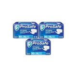 ProSafe Hasta Bezi Yetişkin Bel Bantlı Tekstil Yüzey XL, 90 Adet (3 Paket)