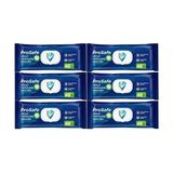 Prosafe Hasta Vücut Temizleme Islak Mendil Havlu 48 Yaprak Xl (6 Lı Set) Plastik Kapak - Standart