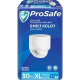 Prosafe Külotlu Emici Yetişkin Hasta Bezi XL 30'lu Paket İçeriği ile Rahat Kullanım Sunar