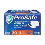 Prosafe Large 30 Lu Yetişkin Belbantlı Hasta Bezi Tekstil Yüzeyli Ekstra Koruma ve Rahatlık