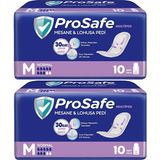 Prosafe Mesane & Lohusa Pedi M-Orta Normal 20 Adet (2pk*10) - Beyaz