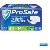 Prosafe Orta (M) Belbantlı Yetişkin Hasta Bezi 30'lu Tekstil Yüzey ile Rahatlık Sağlar