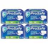 Prosafe Tekstil Yüzey Belbantlı M 120 Adet Yetişkin Hasta Bezi