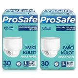 Prosafe Tekstil Yüzey Emici Külot L 2×30'lu Hasta Bezi